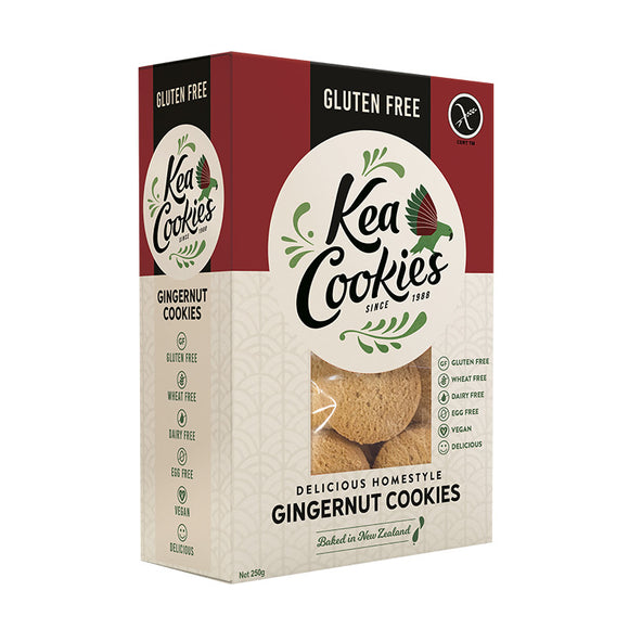 ** Kea Cookies Gluten Free Gingernut 250g