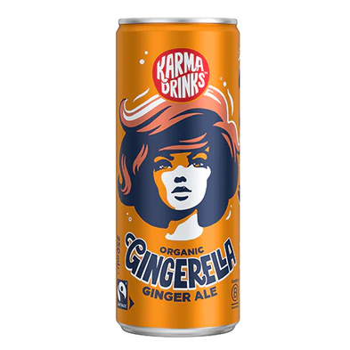 Karma Drinks Gingerella 4x250ml cans