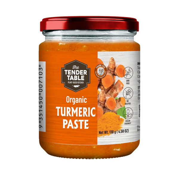 The Tender Table Organic Turmeric Paste 130g