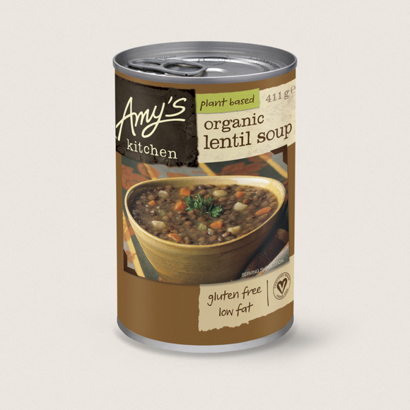 Amy's Kitchen Organic Lentil Soup 411g