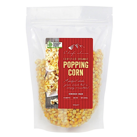 Chef's Choice Organic Popping Corn 500g