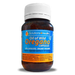 Solutions 4 Health Oil of Wild Oregano Capsules 60