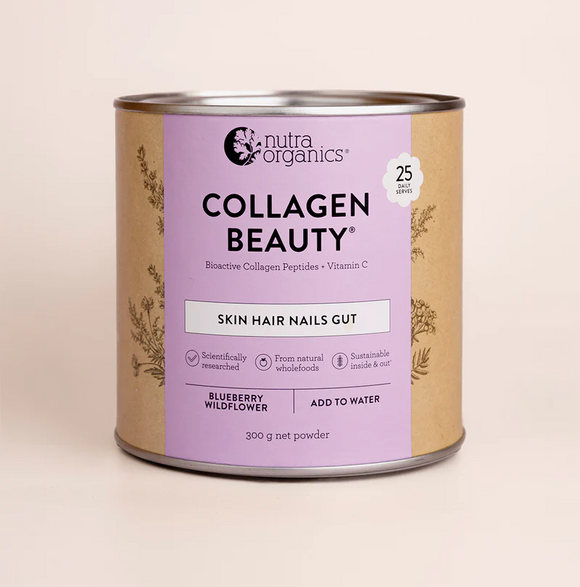 Nutra Organics Collagen Beauty Blueberry Wildflower 225g