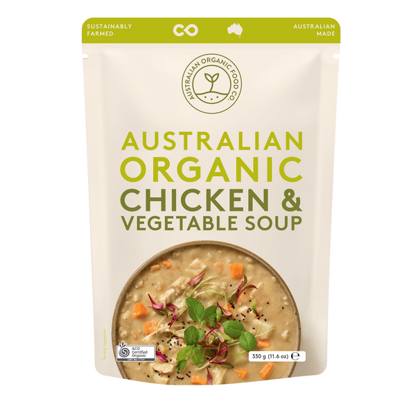 Australian Organic Food Co. Chicken & Vegetable Soup 330g