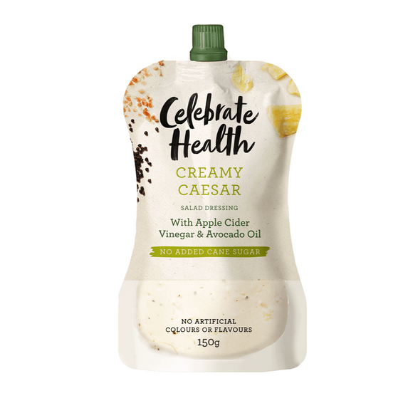 Celebrate Health Salad Dressing Creamy Caesar 150g