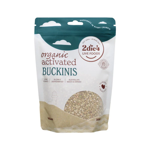 2Die4 Organic Activated Buckinis 300g