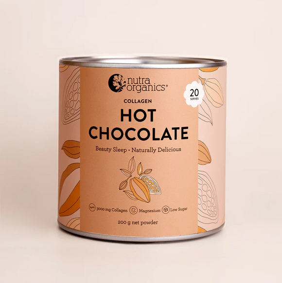 Nutra Organics Beauty Sleep Collagen Hot Chocolate 200g