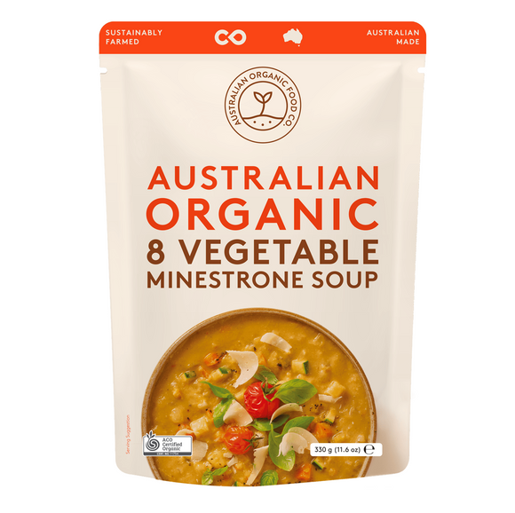 Australian Organic Food Co. 8 Vegetable Minestrone Soup 330g