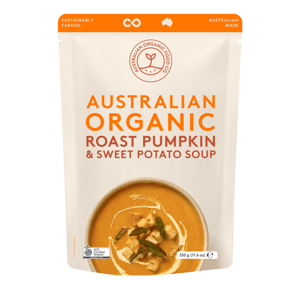 Australian Organic Food Co. Pumpkin & Sweet Potato Soup 330g