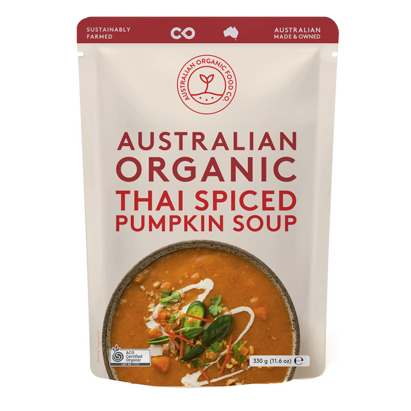 Australian Organic Food Co. Thai Pumpkin Soup 330g