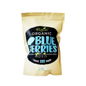 Organic WILD Blueberries 1kg FROZEN