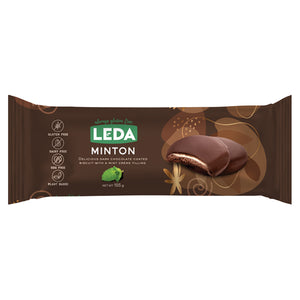 Leda Minton Chocolate Biscuits 155g